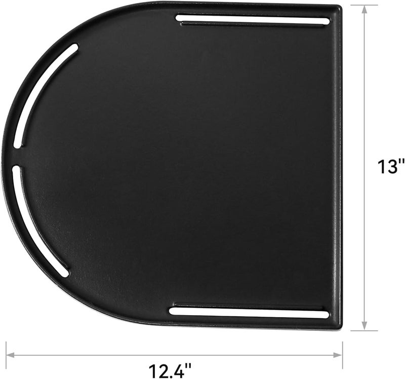 FORYEYC 13 x 12.4" Cast Iron Griddle for Coleman Roadtrip 285, 225 table top Grill Replacement Parts, Cooktop LX LXE LXX, Griddle part for Coleman X-cursion Grill Plate - Image 2